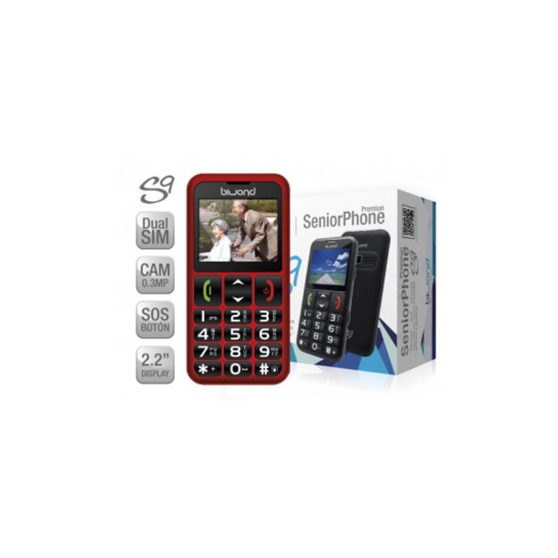 TELEFONO S9 DUAL SIM SENIOR PHONE...