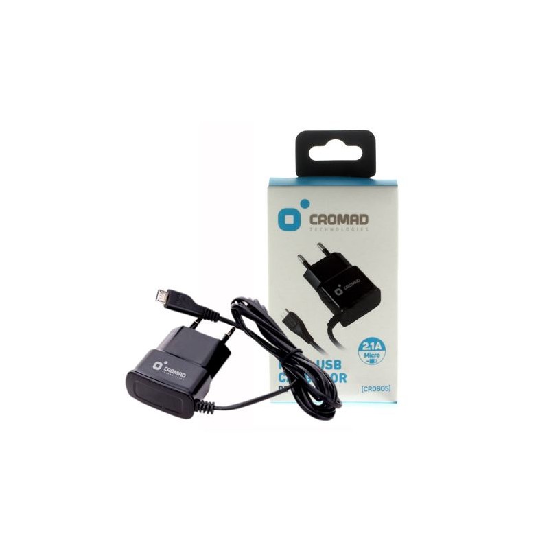 CARGADOR DE CORRIENTE MICRO USB 2.1A...