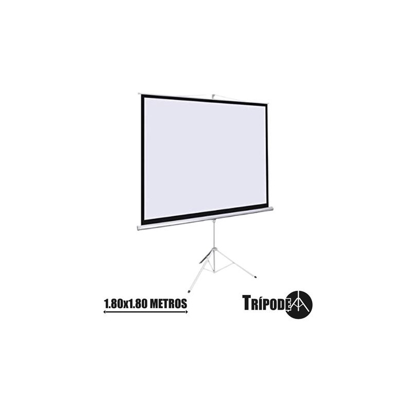 PANTALLA PROYECCION TRIPODE 1.80 X...