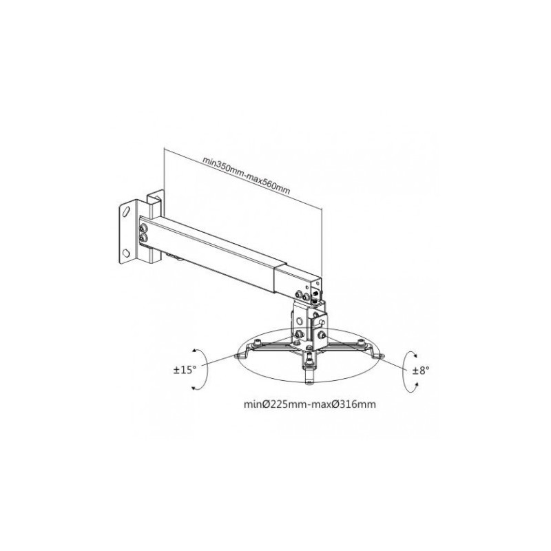 SOPORTE TECHO / PARED PROYECTOR...