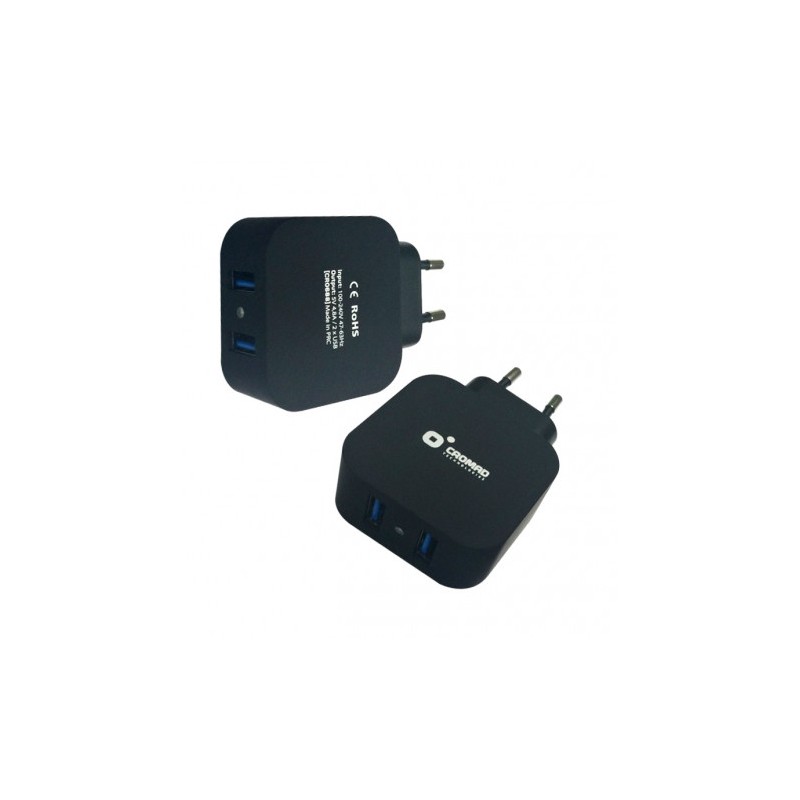 CARGADOR DE CORRIENTE 4.8A 2xUSB...