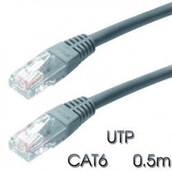 CABLE DE RED UTP CAT 6 0.5M...