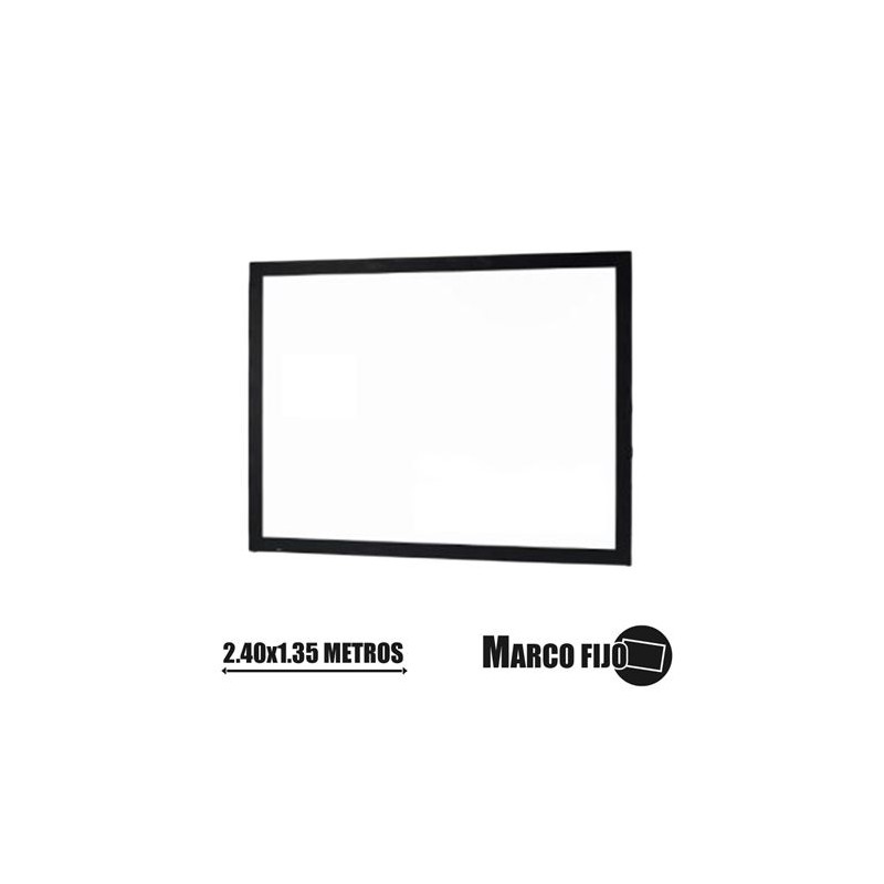 PANTALLA PROYECCION MARCO FIJO...