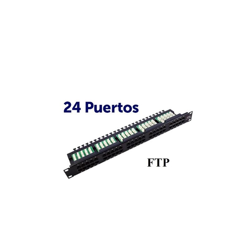 PANEL PARCHEO 24P KRONE 19" FTP CAT 6...