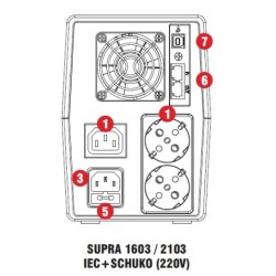 SAI XMART SUPRA 2100VA 2