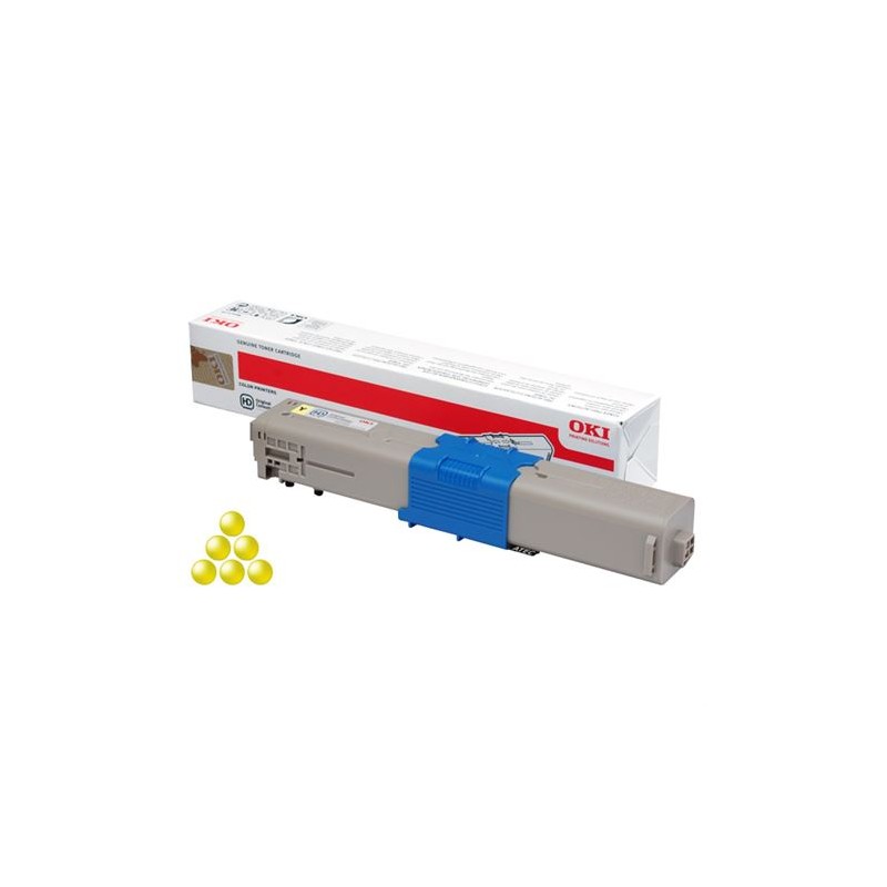 OKI Toner C332/MC363 Amarillo 1.5K