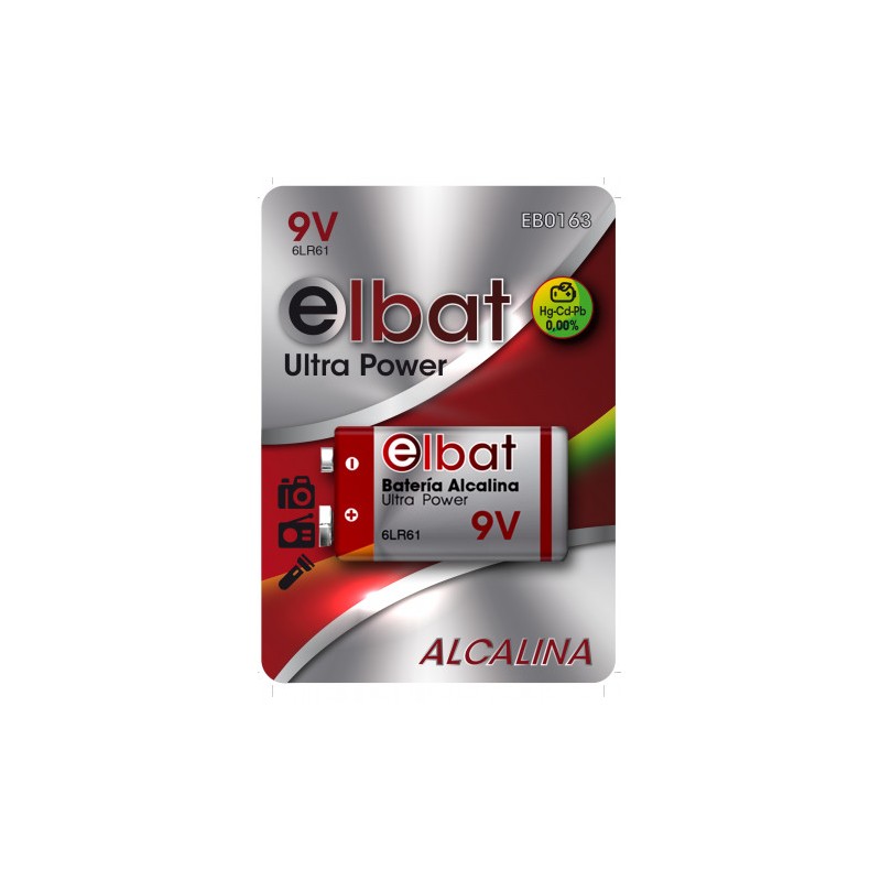 BLISTER 1 PC PILA ALCALINA 6LR61/9V...