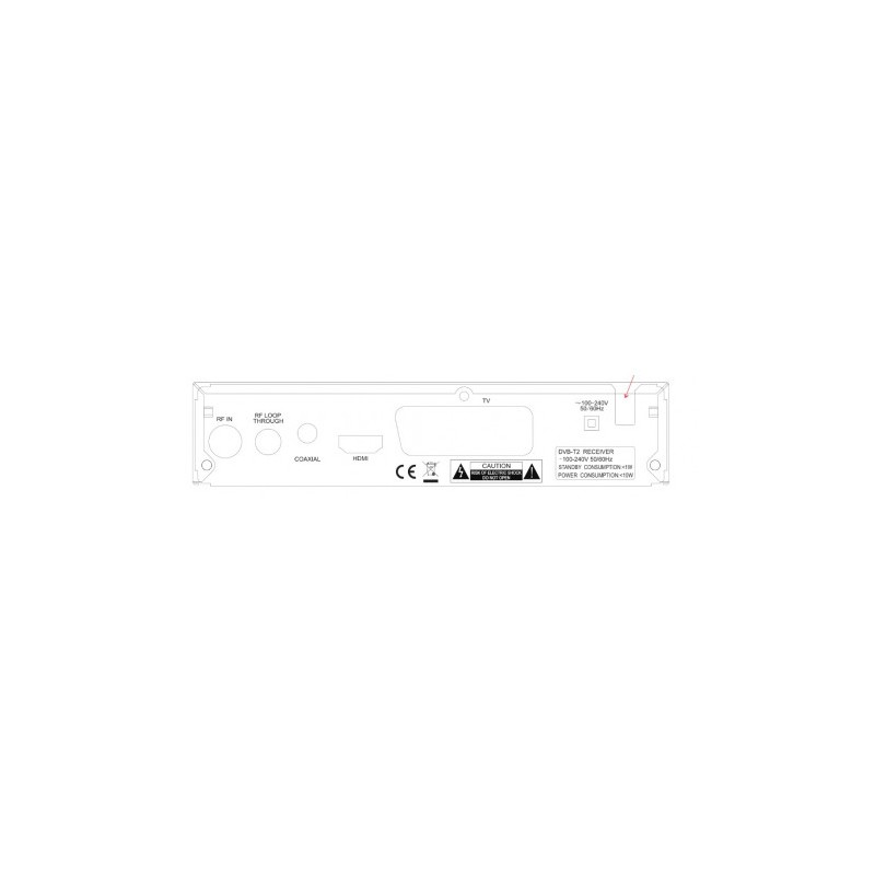 TDT HD REPRODUCTOR-GRABADOR DVB-T2 MUVIP