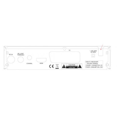 TDT HD REPRODUCTOR-GRABADOR DVB-T2 MUVIP