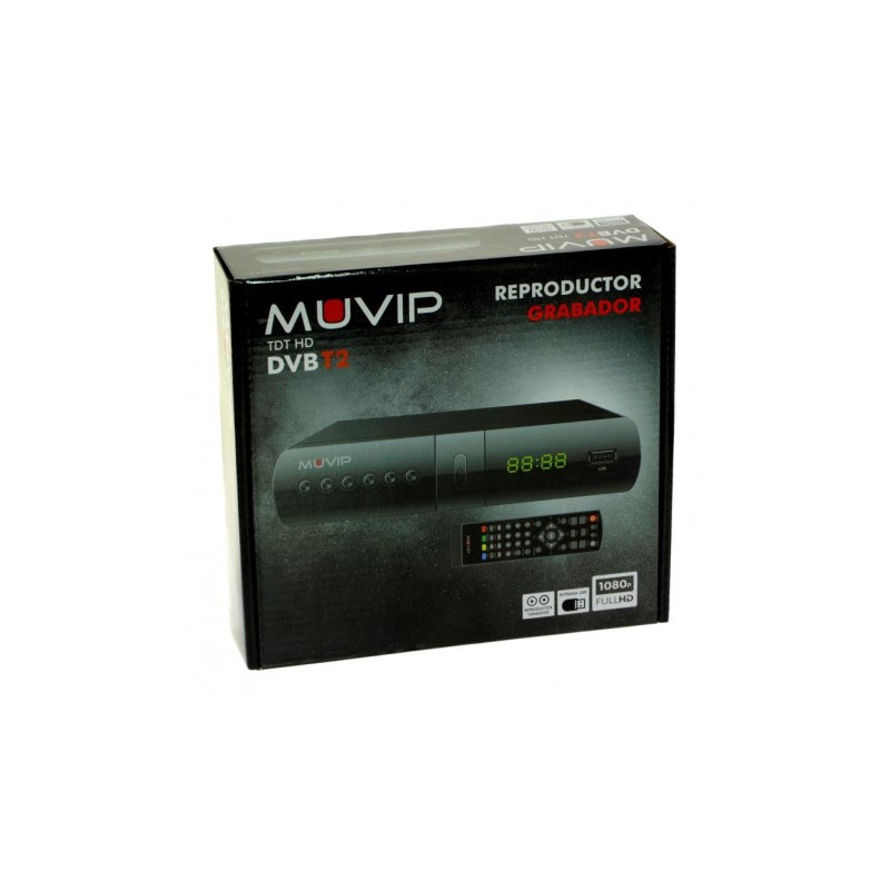 TDT HD REPRODUCTOR-GRABADOR DVB-T2 MUVIP