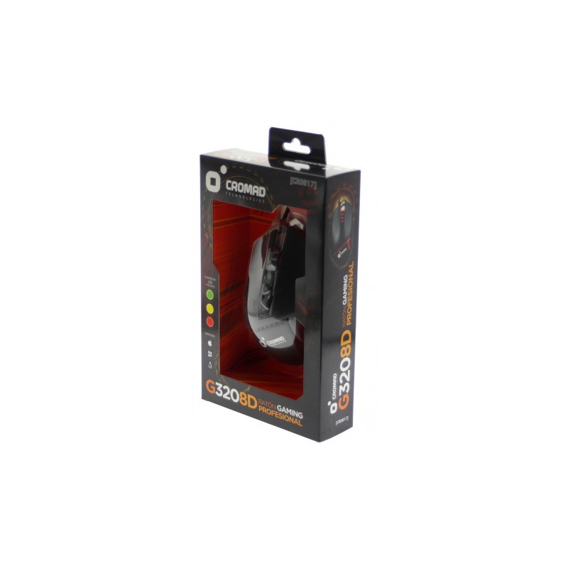 RATON GAMING G320 8D PROFESIONAL CROMAD