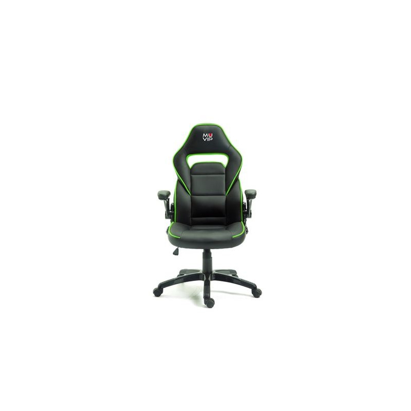 SILLA GAMING GM400 NEGRO/VERDE MUVIP