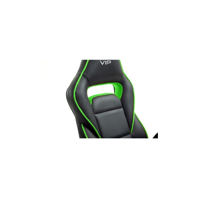 SILLA GAMING GM400 NEGRO/VERDE MUVIP
