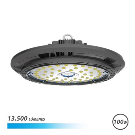 LAMPARA LED UFO 100W LED PHILIPS 6000K CON DIMMER ELBAT