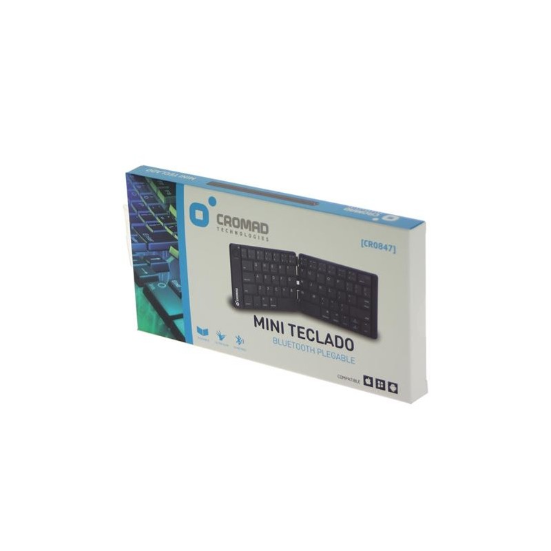 MINI TECLADO BLUETOOTH PLEGABLE CROMAD