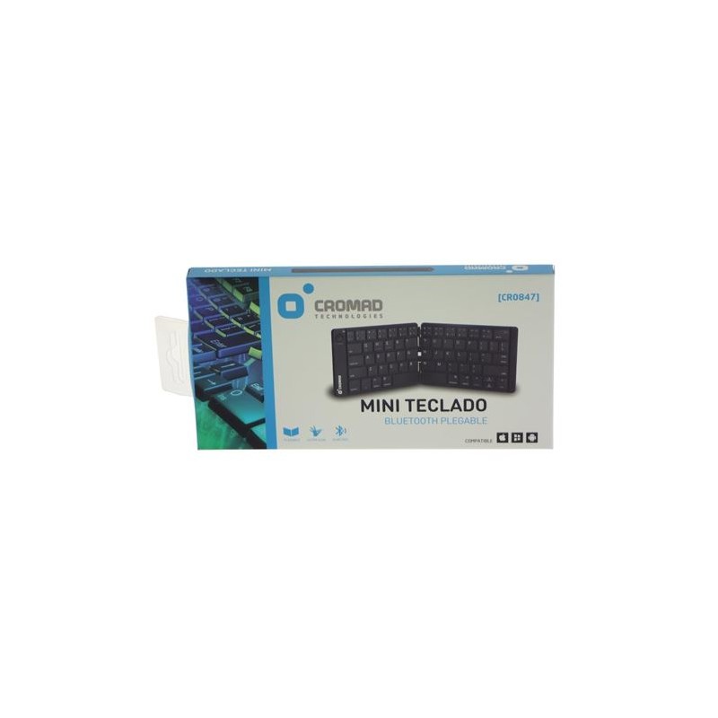 MINI TECLADO BLUETOOTH PLEGABLE CROMAD