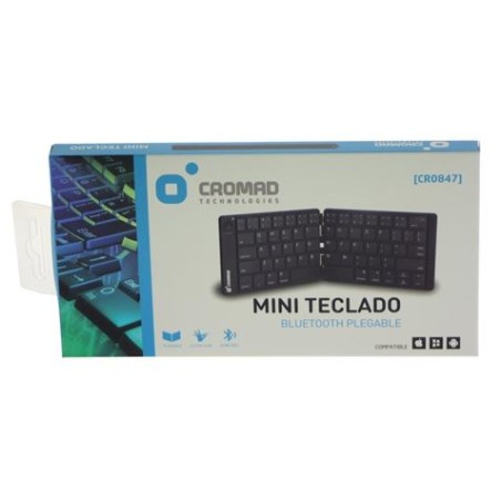 MINI TECLADO BLUETOOTH PLEGABLE CROMAD