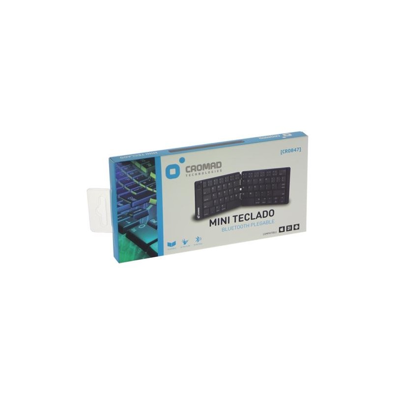 MINI TECLADO BLUETOOTH PLEGABLE CROMAD
