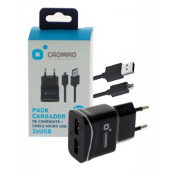 PACK CARGADOR CORRIENTE...