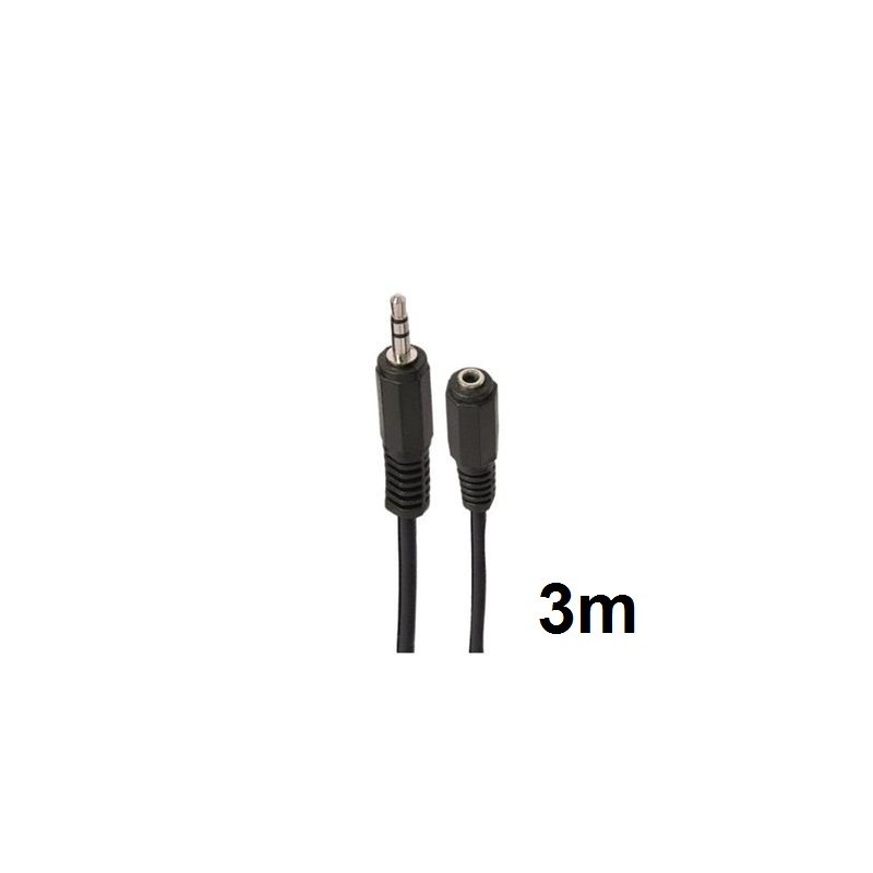 CABLE STEREO MINI JACK 3.5 EXTENSION...