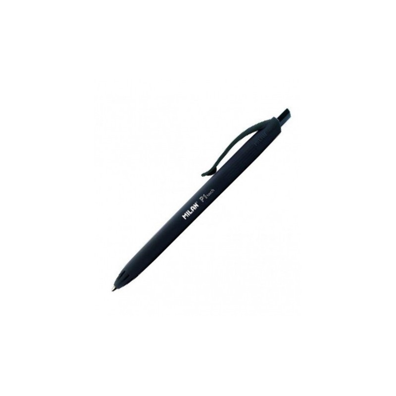 BOLIGRAFO RETRACTIL PUNTA 1 MM NEGRO P1 TOUCH MILAN
