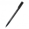 ROTULADOR PERMANENTE PUNTA F 0.6MM - LUMOCOLOR SUPERFINO - 318 - NEGRO