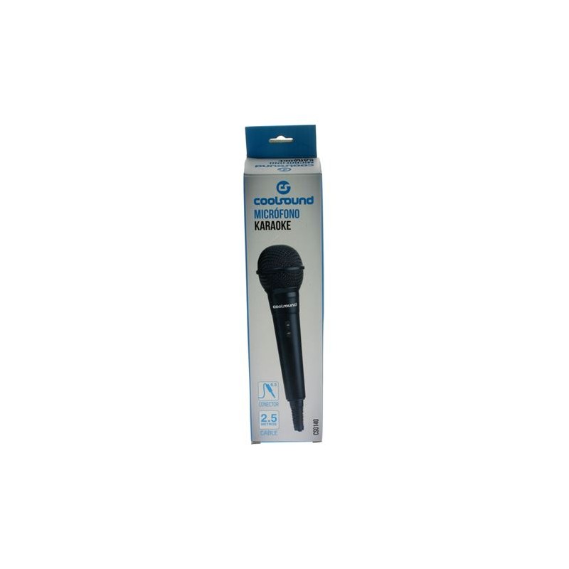 MICROFONO KARAOKE 6.5MM 2.5 METROS...