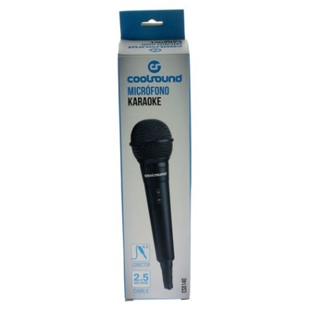 MICROFONO KARAOKE 6.5MM 2.5 METROS COOLSOUND