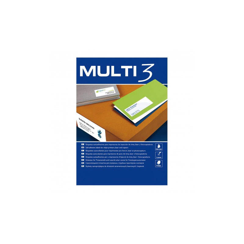 ETIQUETAS ADHESIVAS - MULTI3 - 48.5 X...
