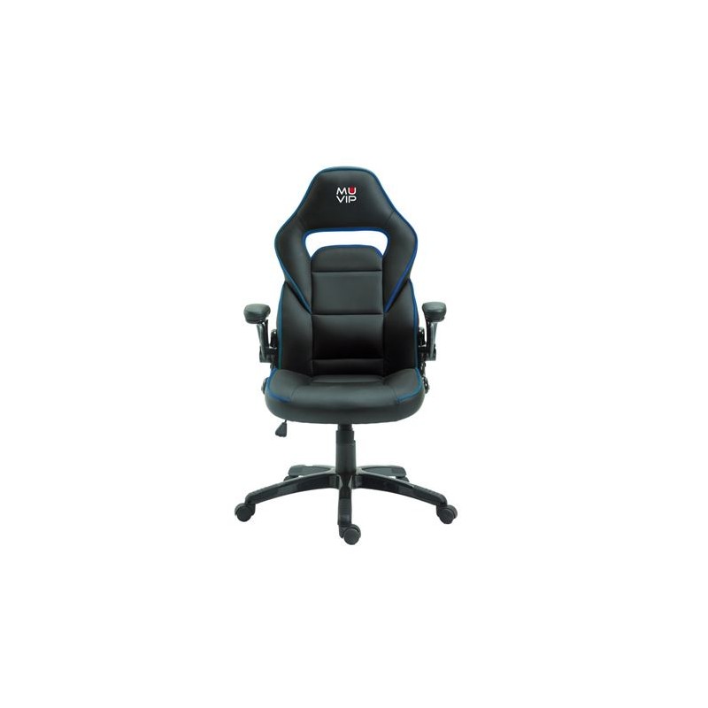 SILLA GAMING GM400 NEGRO/AZUL MUVIP