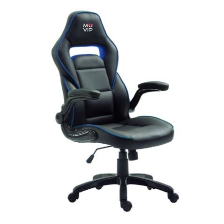 SILLA GAMING GM400 NEGRO/AZUL MUVIP