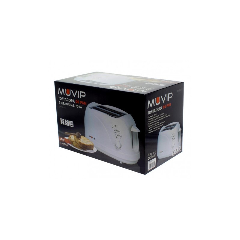 TOSTADORA DE PAN 750W MUVIP