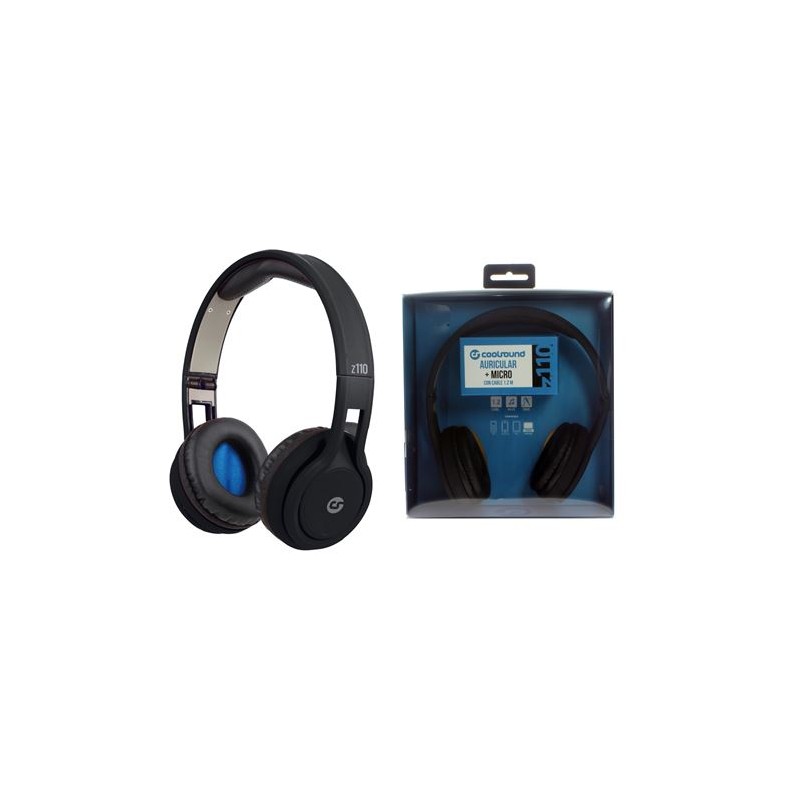AURICULAR + MICROFONO Z110 NEGRO...