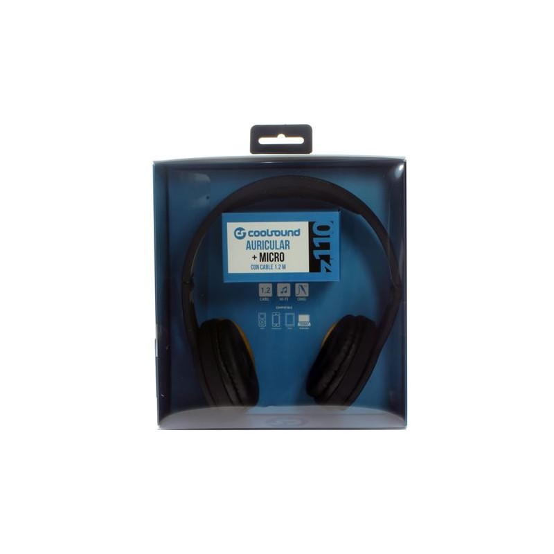 AURICULAR + MICROFONO Z110 NEGRO...