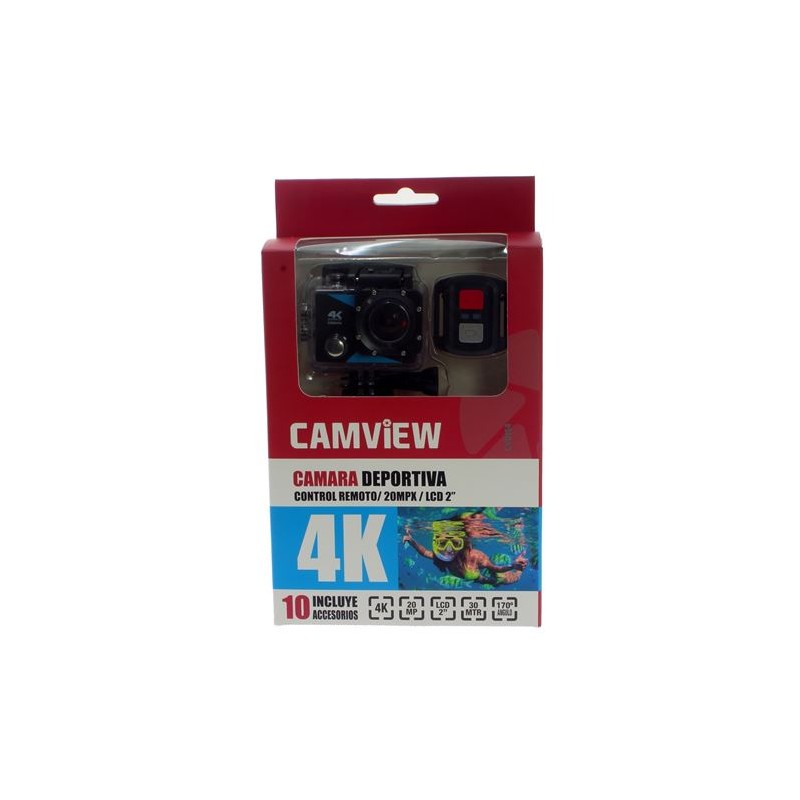 CAMARA DEPORTIVA 4K | SONY 20MPX |...