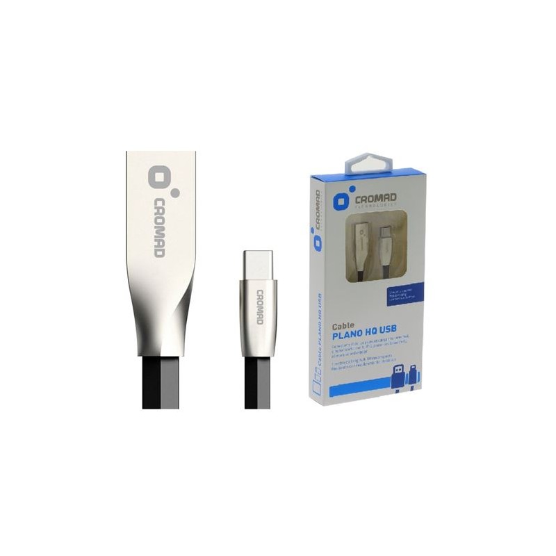 CABLE PLANO HQ USB A TIPO C 1 METRO...