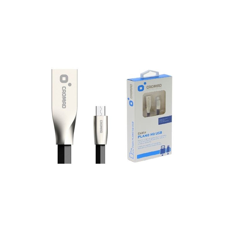 CABLE PLANO HQ USB A MICRO USB 1...