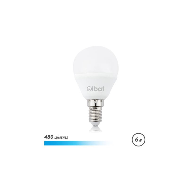 BOMBILLA LED G45 | 6W | 480LM | E14 |...