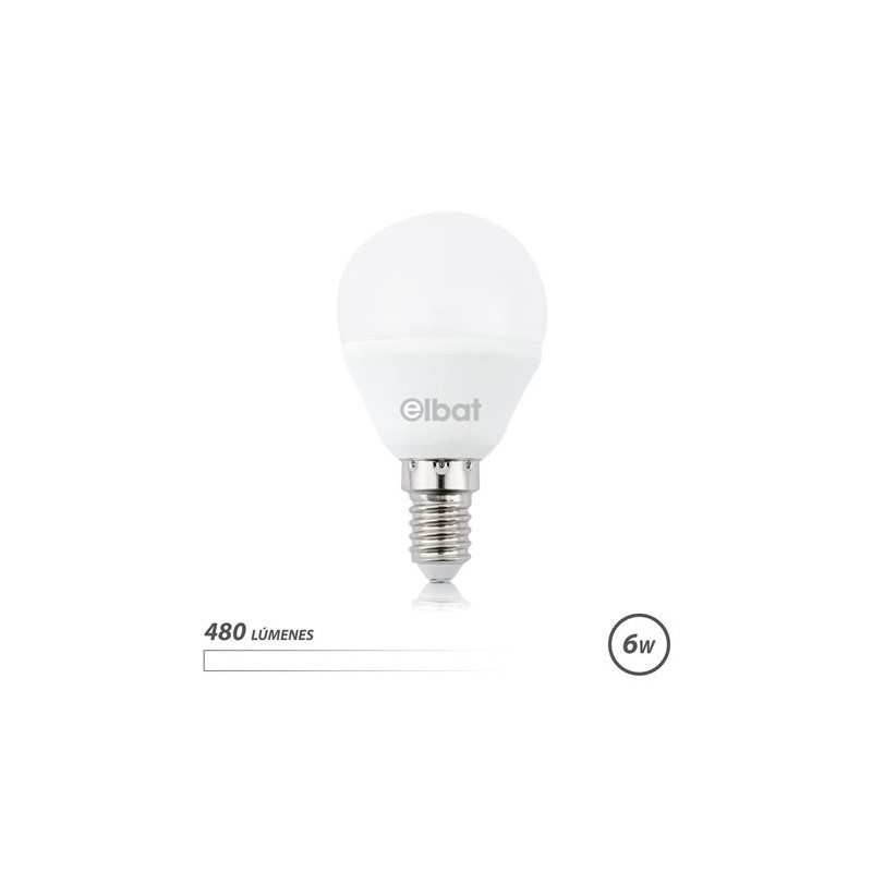 BOMBILLA LED G45 | 6W | 480LM | E14 |...