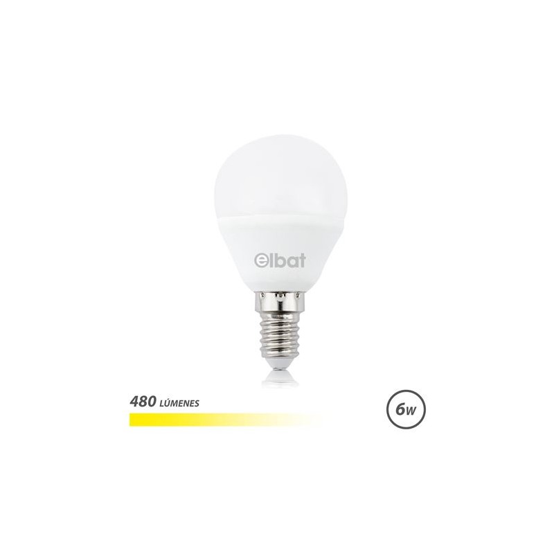 BOMBILLA LED G45 | 6W | 480LM | E14 |...