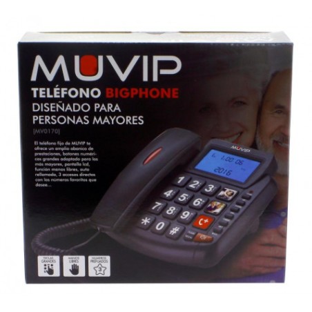 TELEFONO PERSONAS MAYORES BIGPHONE MUVIP