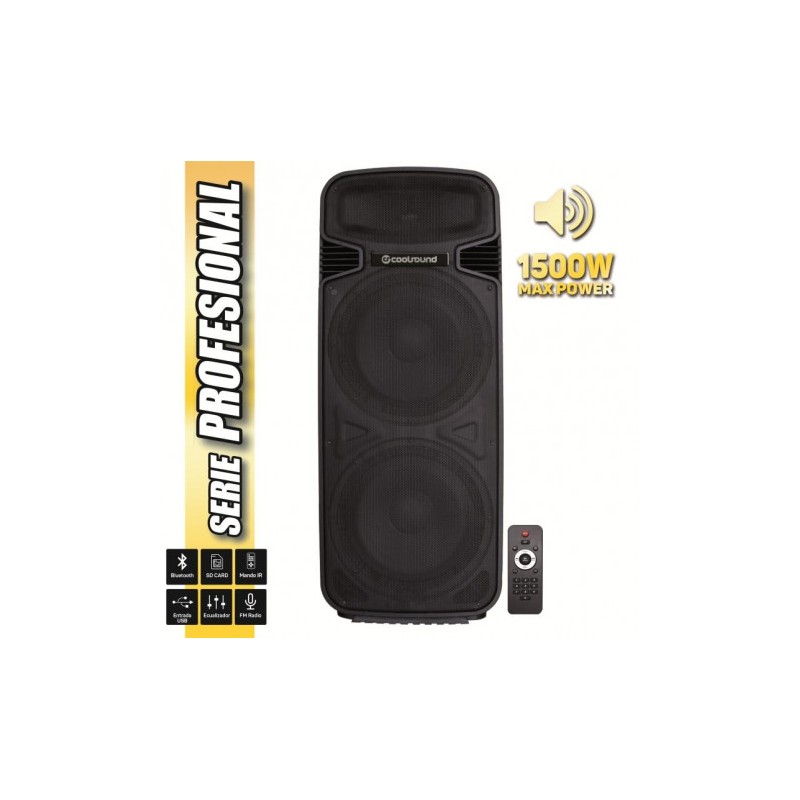 ALTAVOZ AUTOAMPLIFICADO PRO500 2X15"...