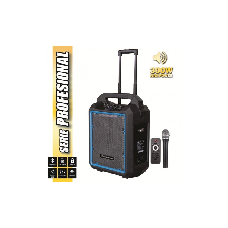 ALTAVOZ AUTOAMPLIFICADO PRO300 10"...