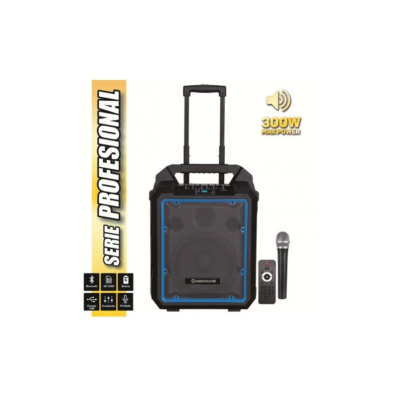 ALTAVOZ AUTOAMPLIFICADO PRO300 10"...