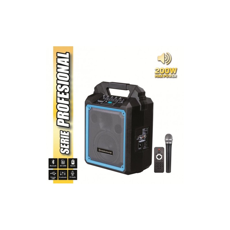 ALTAVOZ AUTOAMPLIFICADO PRO200 6.5"...