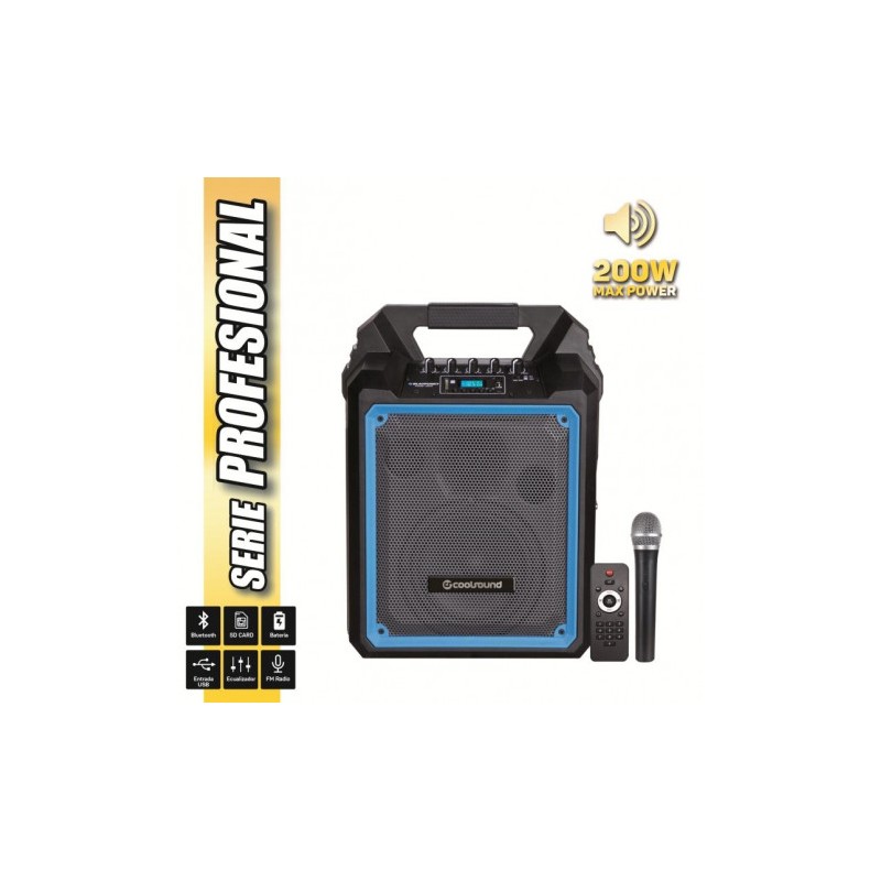 ALTAVOZ AUTOAMPLIFICADO PRO200 6.5"...