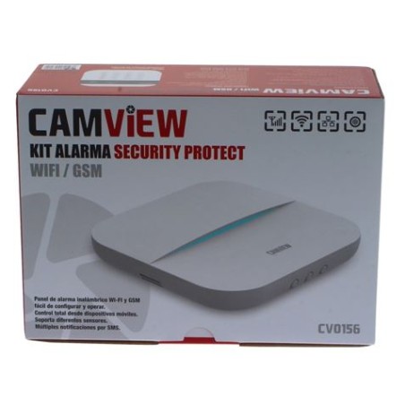 KIT ALARMA SECURITY PROTECT WIFI/GSM CAMVIEW