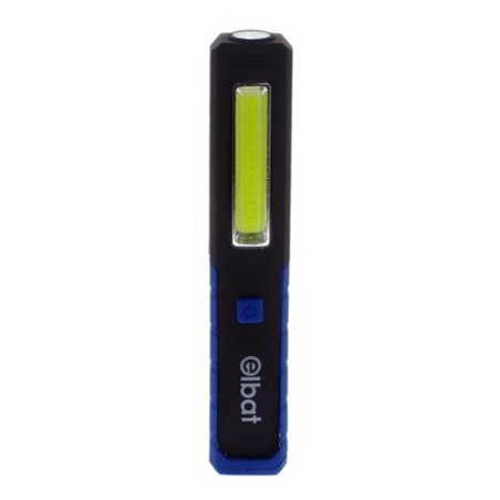 LINTERNA LED COB + LED 180LM BASE CON IMÁN ELBAT