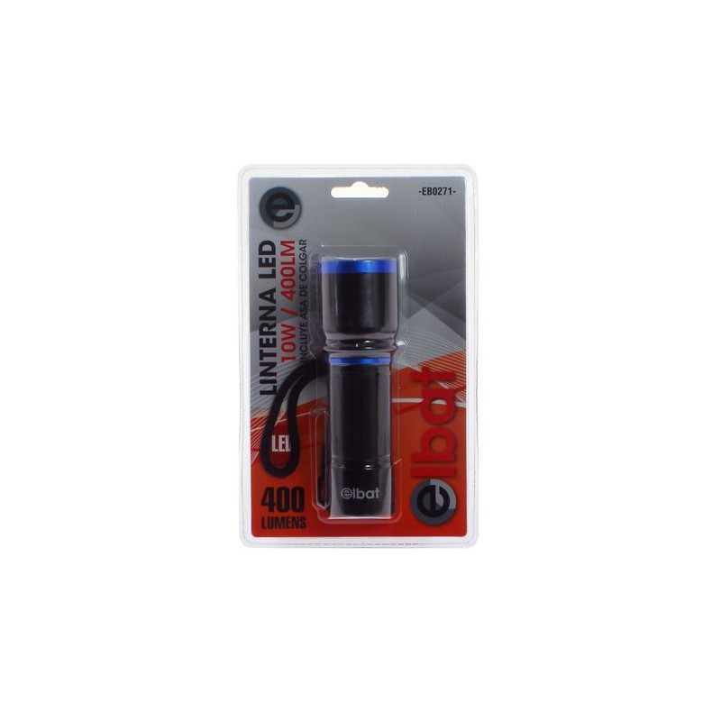 LINTERNA LED 10W 400LM ELBAT