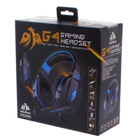 AURICULAR GAMING G4 | XBOX | PS4 | SWITCH | PC | COOLSOUND
